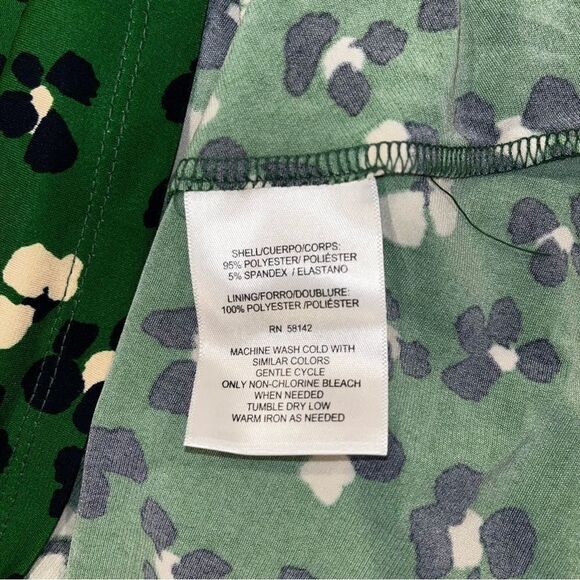 NWT LONDON TIMES Plus Size Elbow Sleeve Midi Dress women’s size 16 - Picture 9 of 9